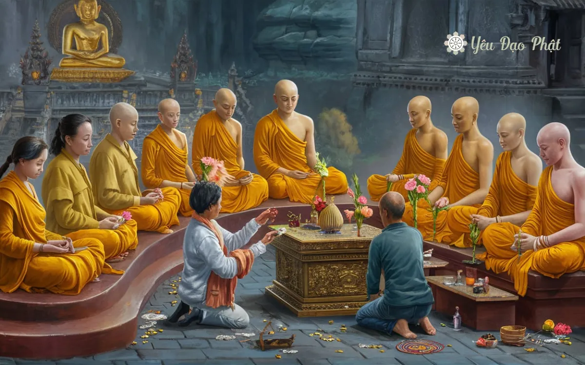 Công đức phước báu cúng dường trường hạ Cúng Dường Trường Hạ Là Gì?