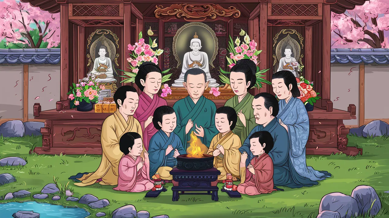 Tụng Kinh Trước Bàn Thờ Gia Tiên Có Được Không? Tụng Kinh Trước Bàn Thờ Gia Tiên Có Được Không?